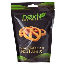 Next Organics 黑巧克力椒鹽脆餅, 1個, 113克