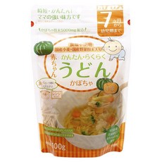 田糜製麵 孩童南瓜烏龍麵, 1個, 100g