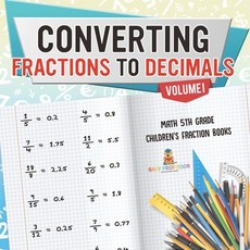 (英文圖書)Converting Fractions to Decimals Volume I - Math 5th Grade Children's Fraction B... 平裝版, Baby Professor, 英文