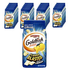 PEPPERIDGE FARM 金魚造型餅乾 白切達起司口味, 24包, 187g