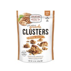 Creative Snacks 軟烤格蘭諾拉麥片 蜂蜜胡桃, 1個, 340g