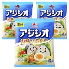AJINOMOTO 味之素 美味鹽 3包入, 3袋, 300g