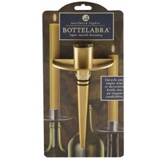 NorthernLights Böttlelabra 錐形蠟燭配件, 1個, 金色