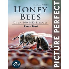 (英文圖書) Honey Bees: Picture Perfect Photo Book 平裝版, Independently Published, 英文