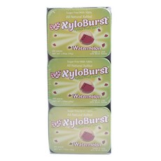 Focus NUTRITION 木糖醇水果糖, 西瓜口味, 6盒, 45G