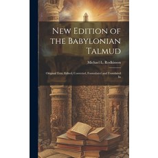 (英文圖書) New Edition of the Babylonian Talmud; Original Text Edited Corrected Formulated and Transl... 精裝版, Legare Street Press, 英文
