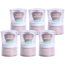 L'OREAL PARIS 巴黎萊雅 True Match特潤礦物蜜粉 10g, 6罐, Soft Ivory