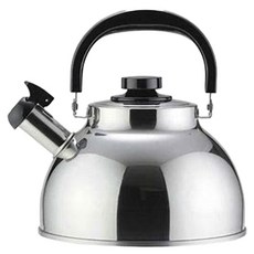 YOSHIKAWA 吉川 Macty笛音熱水壺, 1個, 銀, 2.5L