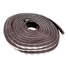 GTH冠騰五金 咖啡色自黏毛刷條 防風保暖 門窗密封條 自黏式毛刷, 1個