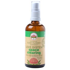 AUSTRALIAN BUSH FLOWER ESSENCES 愛情系統空間清潔皮膚和空間霧, 1個, 100ml
