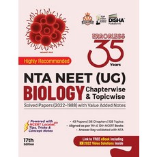 (英文圖書) 35 Years NTA NEET (UG) BIOLOGY Chapterwise & Topicwise Solved Papers with Value Added Notes (... 平裝版, Disha Publication, 英文
