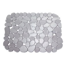 iDESIGN Pebbles水槽墊水槽台排水孔用品 常規, 1個, 石墨