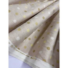 Cosmo Textile 日本進口水玉點點棉布 手作拼布材料 多色可選 80元/尺, 黃, 詳見包裝