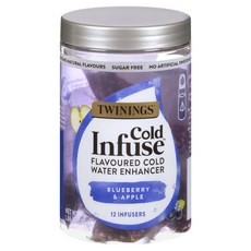 TWININGS 唐寧茶 藍莓蘋果水果茶 12入, 1個, 30克