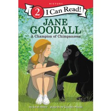 (英文圖書)Jane Goodall: A Champion of Chimpanzees 平裝版, HarperCollins, 英文