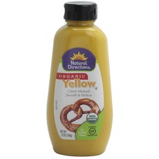 Natural Direcrions 黃經典芥末, 1個, 340克