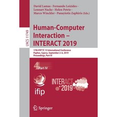 (英文圖書) Human-Computer Interaction - Interact 2019: 17th Ifip Tc 13 International Conference Paphos ... 平裝版, Springer, 英文