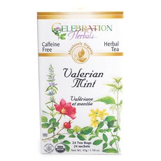 CELEBRATION Herbals 纈草薄荷茶茶包, 1盒, 45克