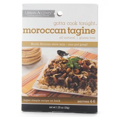 URBAN ACCENTS 即食摩洛哥塔吉燉肉, 1盒, 35g
