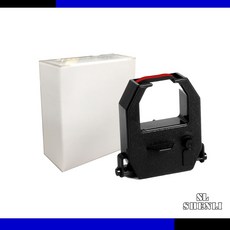 京都技研 TR-288/TR-280 六欄位微電腦打卡鐘適用色帶, 黑紅色