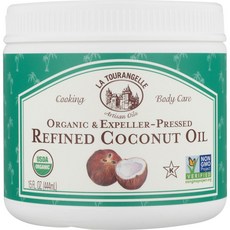 LA TOURANGELLE 壓榨精製椰子油, 1個, 444ml