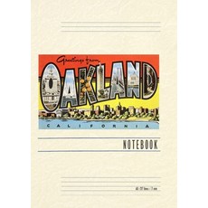 (英文圖書) Vintage Lined Notebook Greetings from Oakland California 平裝版, Found Image Press, 英文