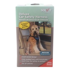 Petmate 豪華汽車安全帶狗安全帶黑色, 1個