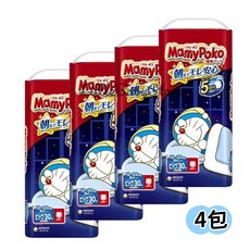 滿意寶寶 多拉A夢 兒童夜用褲型紙尿褲, 1套裝, 大型(Big)