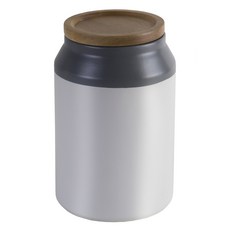 Jamie Oliver 帶金合歡木蓋的儲物罐, 1個