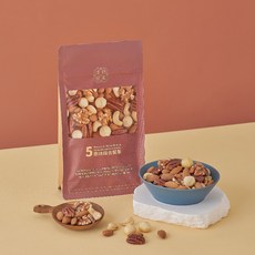 淳粹堅果 五種綜合無調味堅骨, 1包, 400g