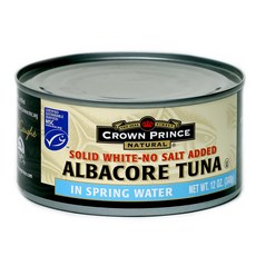 CROWN PRINCE NATURAL 長鰭鮪魚罐頭, 1罐, 340g