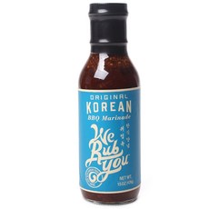 WE RUB YOU 韓式燒烤醃料原味, 1個, 428克