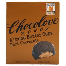 chocolove 杏仁奶油黑巧克力, 1盒, 408g