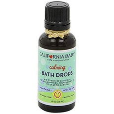 CALIFORNIA BABY 加州寶寶 鎮靜沐浴精油, 1瓶, 30ml