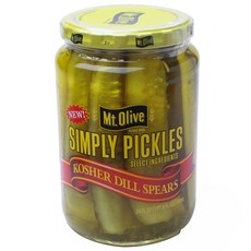 MTOLIVE 簡單的泡菜蒔蘿備用, 1個, 710毫升