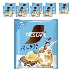 NESCAFE 雀巢咖啡 香草拿鐵濃縮液, 10個, 7入