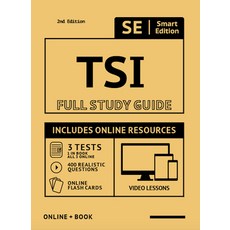 (英文圖書) Tsi Full Study Guide 2nd Edition: Complete Subject Review for the Texas Success... 平裝版, Smart Edition Media, 英文