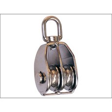 WIN 五金 25mm 50mm 雙車 專業不銹鋼吊車.吊車滑輪 吊車輪 白鐵滑車輪 雙滑軌 活動式 豆滑車, 詳見包裝, 詳見包裝