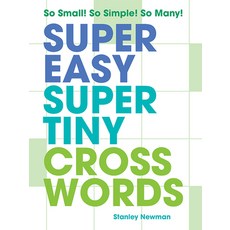 (英文圖書) Super Easy Super Tiny Crosswords: So Small! So Simple! So Many! 平裝版, Puzzlewright, 英文