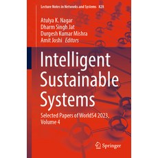 (英文圖書) Intelligent Sustainable Systems: Selected Papers of Worlds4 2023 Volume 4 平裝版, Springer, 英文