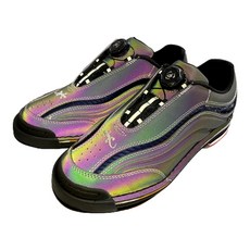 LANEWOLF 旋鈕鞋帶變色龍保齡球鞋(大全配附3底3跟2鞋套), 灰紫, 1個