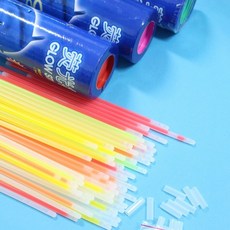 細桿螢光棒 晚會發光棒 20cm 派對用品, 混色