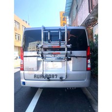 小鳥的店 海力士 HIACE 快克Travel Life 背掛式攜車架 腳踏車架SBC-633，適用2020-2025年車款，輕鬆帶著自行車旅行, 詳見包裝, 1個