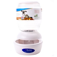Petmate Replen Dish重力寵物餵食器 2.5kg, 1個, 白色