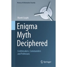 (英文圖書) Enigma Myth Deciphered: Codebreakers Commanders and Politicians 精裝版, Springer, 英文