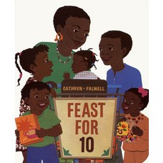 (英文圖書)Feast for 10 Board Books, Clarion Books, 英文, 硬頁書