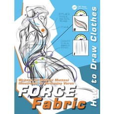 (英文圖書) Force Fabric: How to Draw Clothes 平裝版, CRC Press, 英文