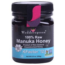 Wedderspoon 麥盧卡蜂蜜 KFactor 12, 250g, 1罐