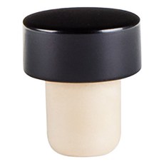 true 實心瓶酒塞, 1個, 黑色的