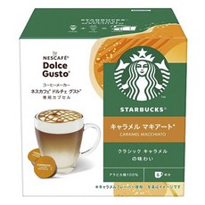STARBUCKS 星巴克 多趣酷思焦糖瑪奇朵咖啡膠囊, 1個, 12入